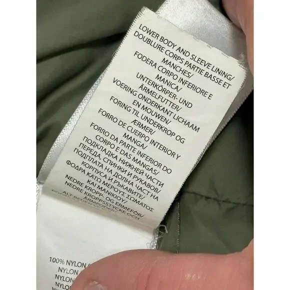 Polo Ralph Lauren Boys Faux Fur Trim Down Parka Jacket Coat Sz 8 Small Tan Khaki - Picture 8 of 13